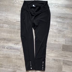 A Pea in the Pod Black Maternity leggings size Medium